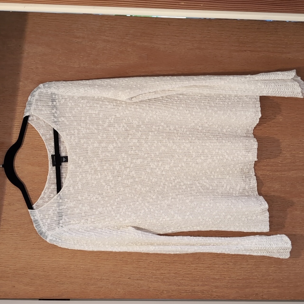 Eileen Fisher open knit sweater